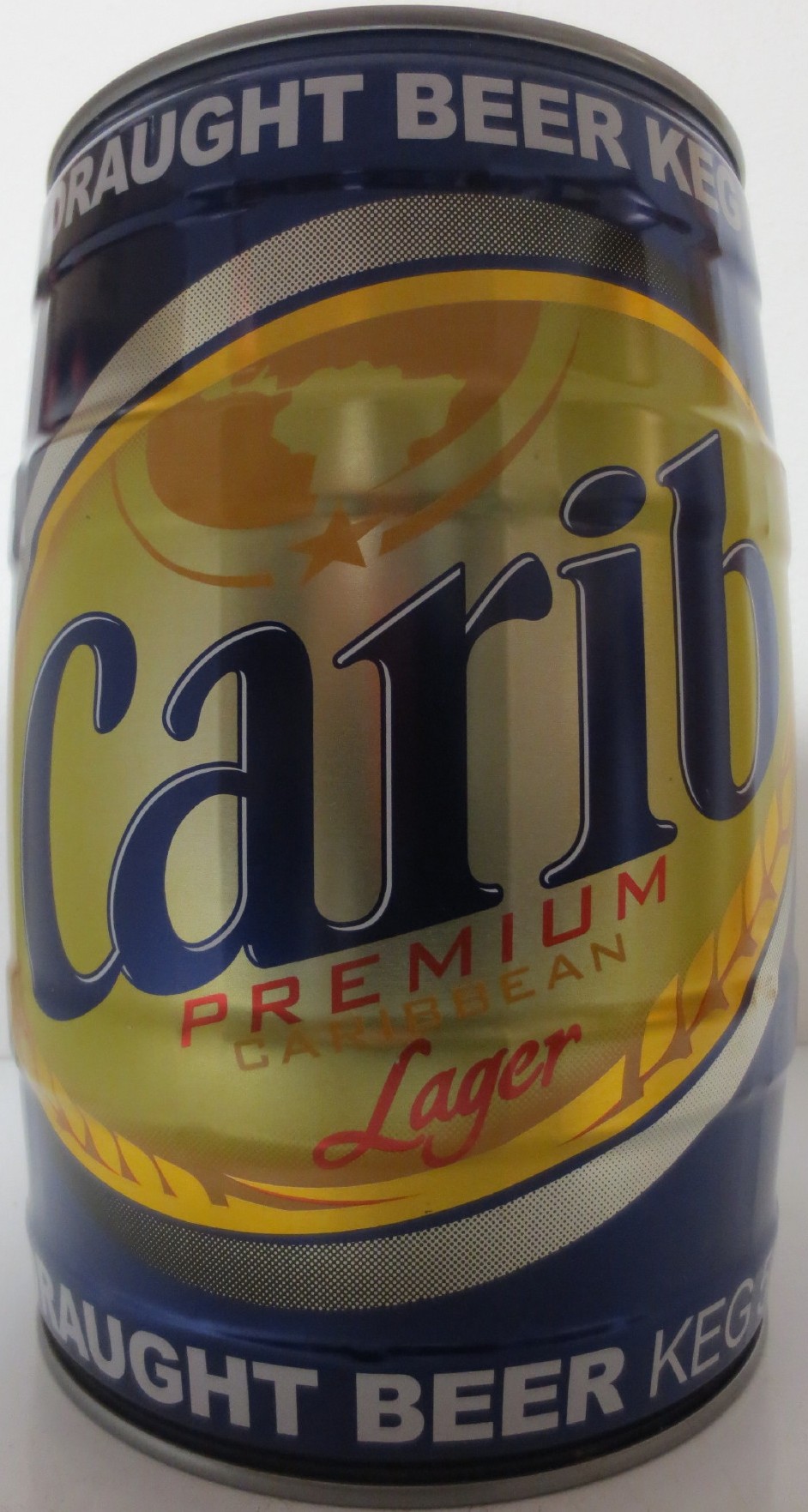Carib PREMIUM CARIBEAN Lager DRAUGHT BEER KEG (5L) Nr.1 
