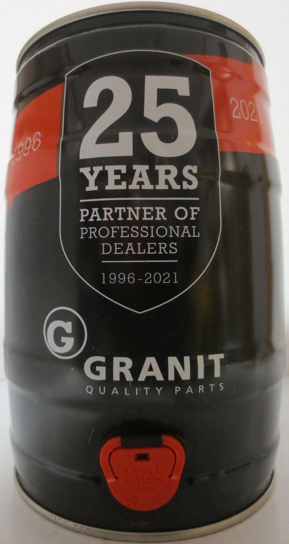 GRANIT QUALITY PARTS 25 YEARS PARTNER OF PROFESSIONAL DEALERS 1996-2021 (5L) Nr.1 