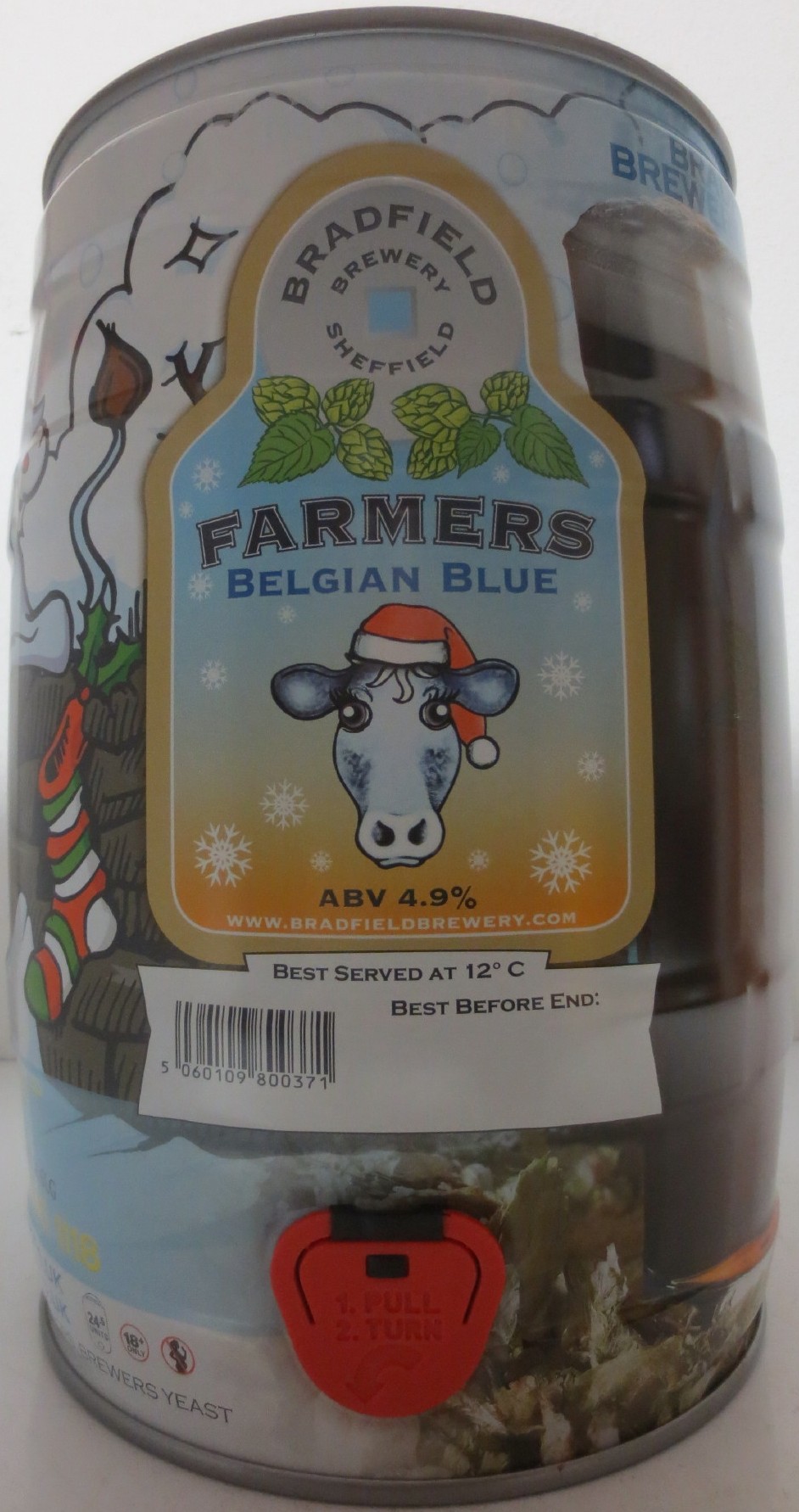 BRADFIELD BREWERY FARMERS BELGIAN BLUE (5L) Nr.1 