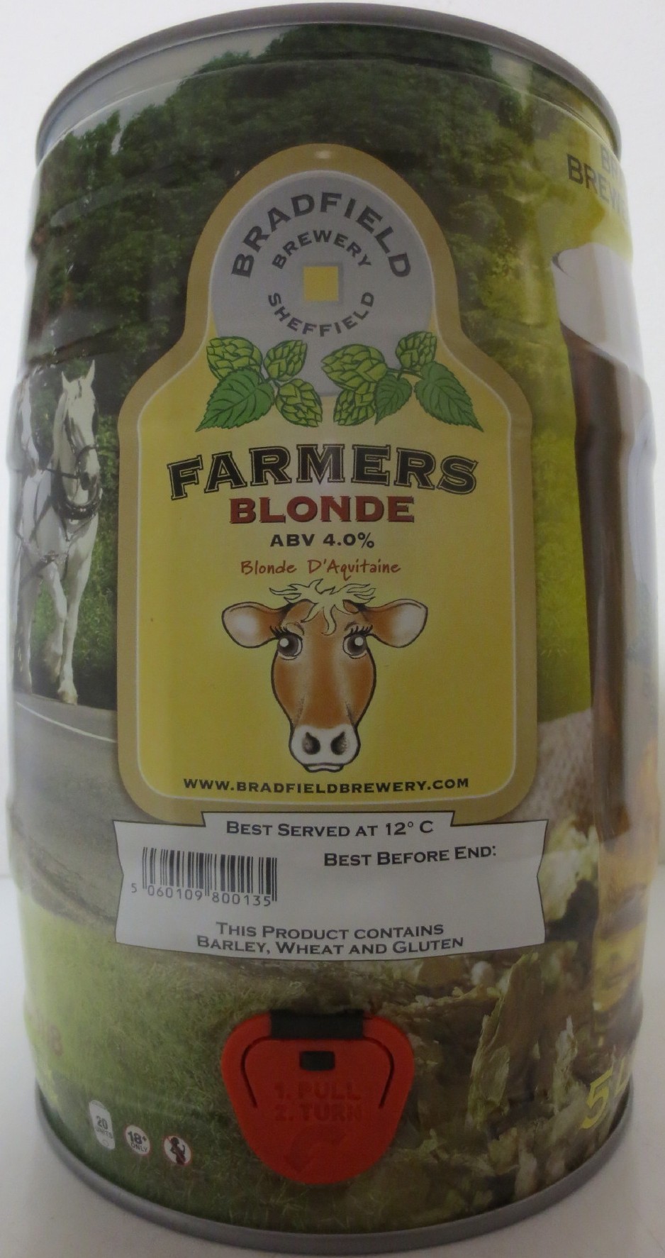 BRADFIELD BREWERY FARMERS BLONDE (5L) Nr.2 