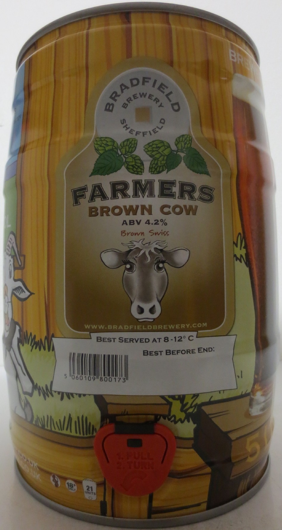 BRADFIELD BREWERY FARMERS BROWN COW (5L) Nr.2 
