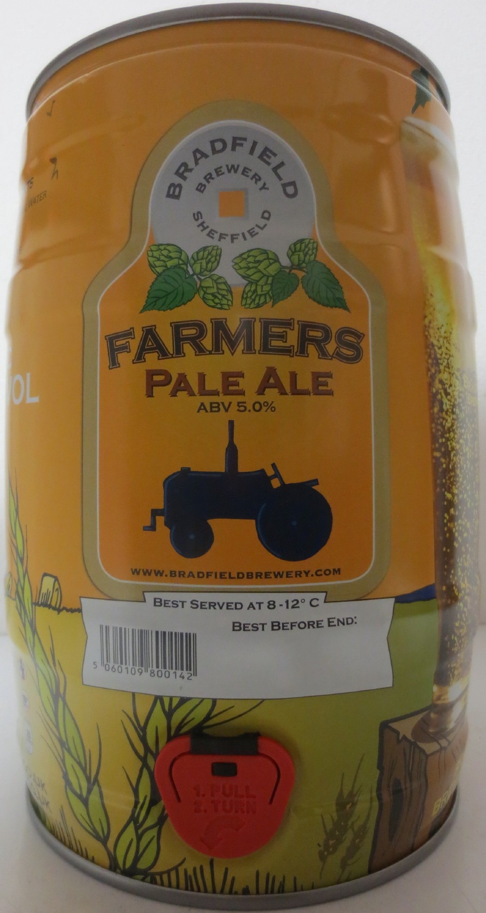 BRADFIELD BREWERY FARMERS PALE ALE (5L) Nr.1 