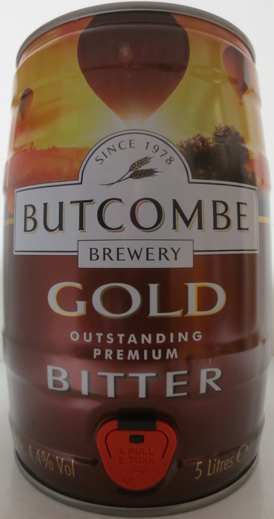 BUTCOME BREWERY GOLD OUTSTANDING PREMIUM BITTER (5L) Nr.1 