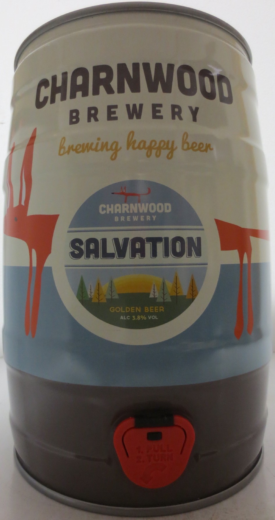 CHARNWOOD BREWERY SALVATION GOLDEN BEER (5L) Nr.1 