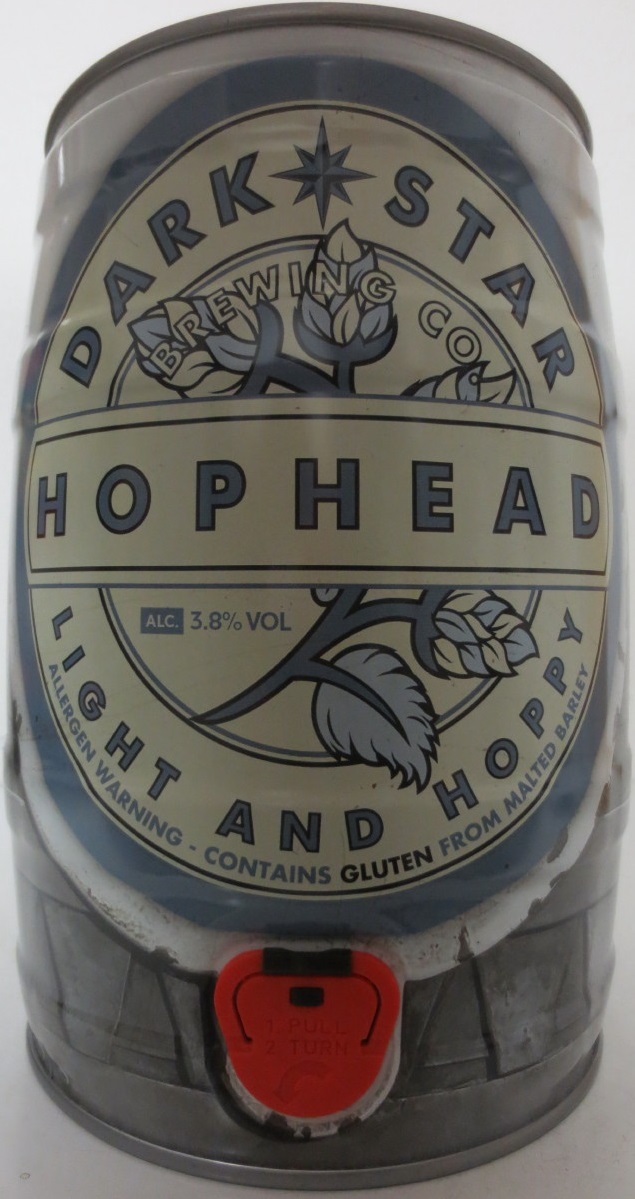 DARK STAR BREWING CO. HOPHEAD LIGHT AND HOPPY (5L) Nr.1
