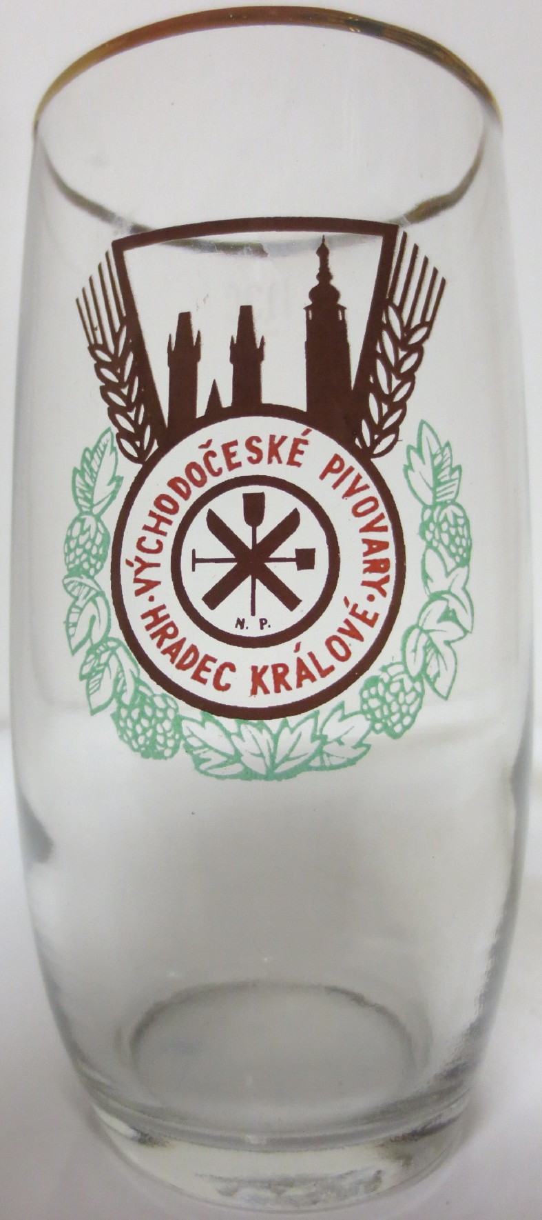 VÝCHODOČESKÉ PIVOVARY HRADEC KRÁLOVÉ (0,3L) č.2 (hnědý) 