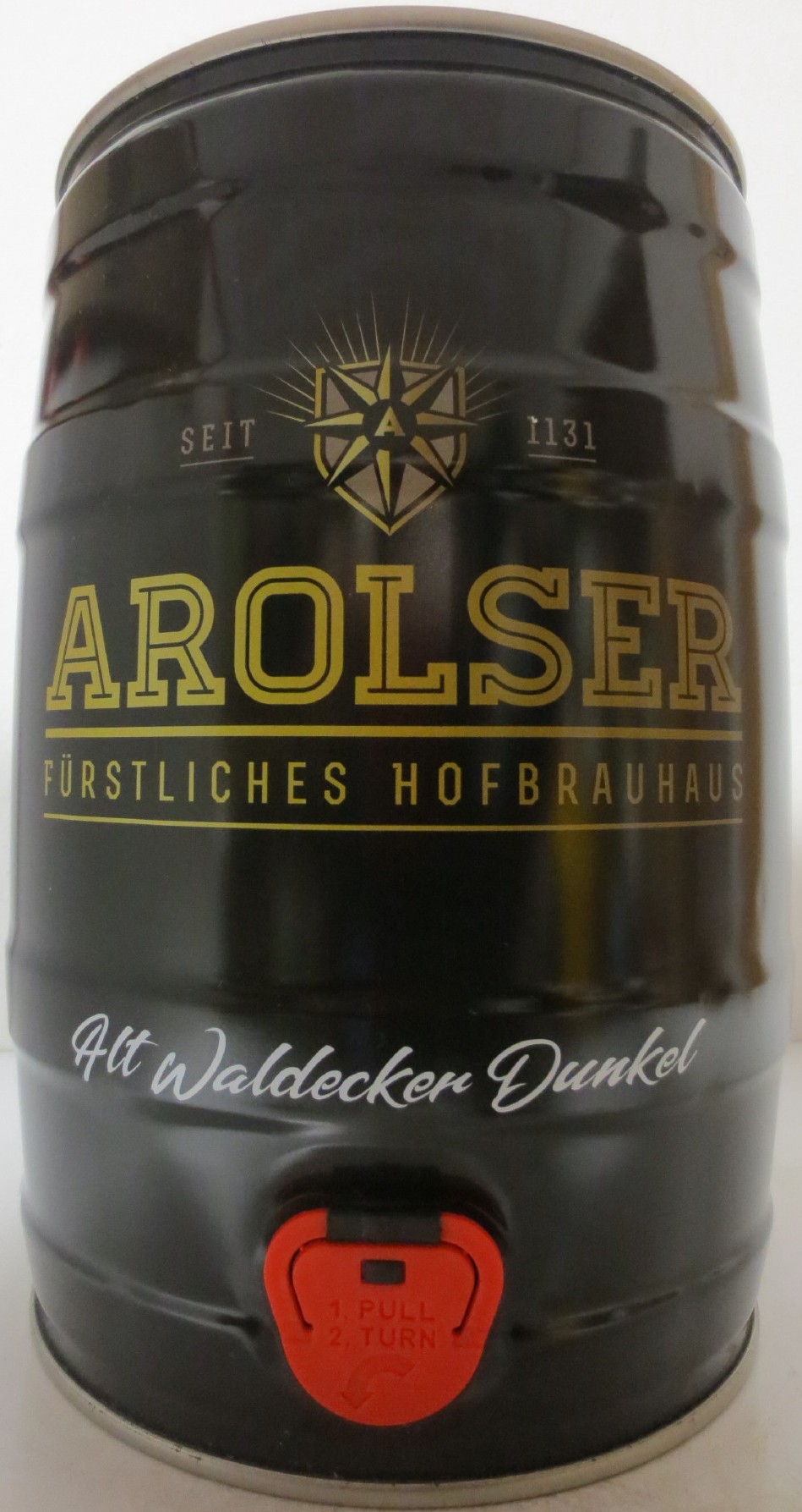 AROLSER FÜRSTLICHES HOFBRAUHAUS Alt Waldecker Dunkel (5L) Nr.1 