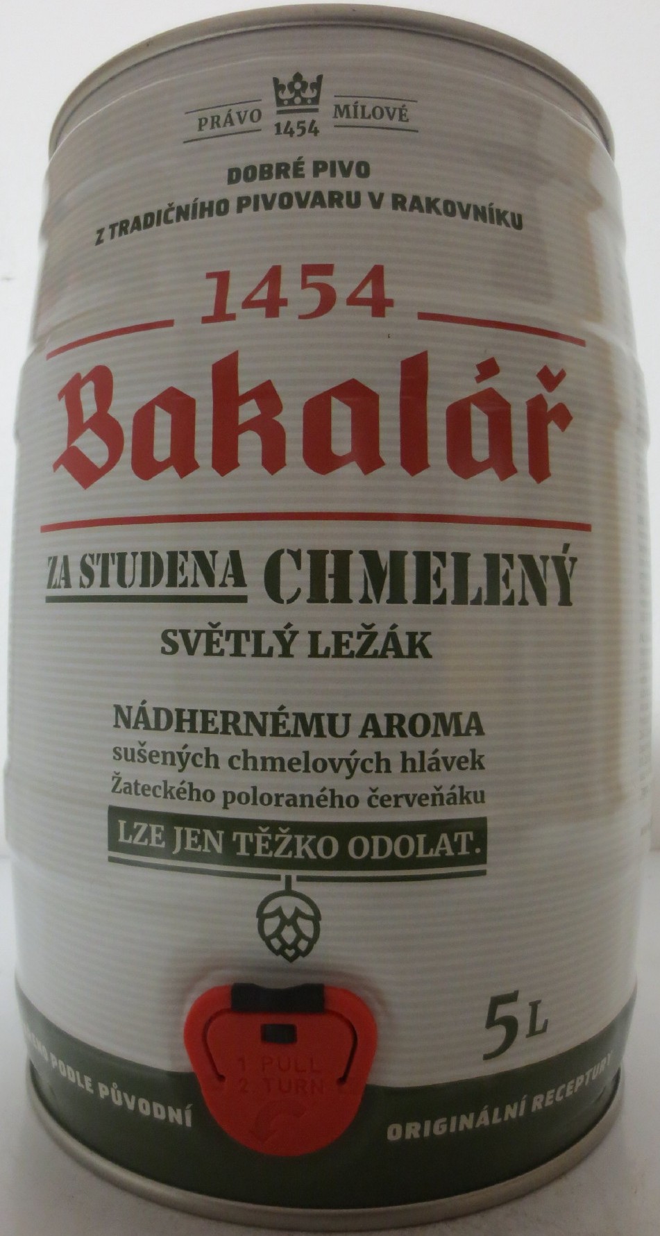 Bakalář ZA STUDENA CHMLENÝ SVĚTLÝ LEŽÁK (5L) č.3 