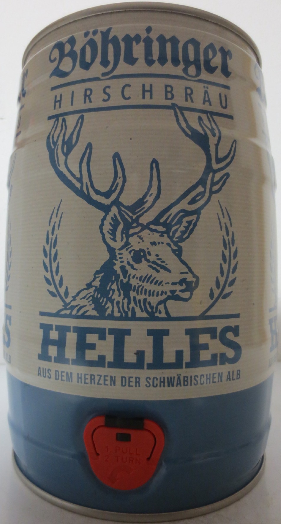 Böhringer HIRSCHBRÄU HELLES AUS DEM HERZEN DER SCHWÄBISCHEN ALB (5L) Nr.1 