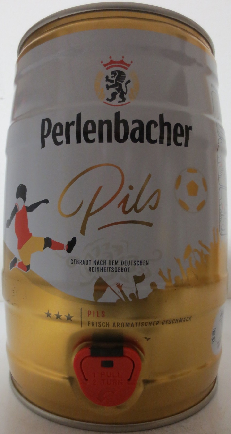 Perlenbacher Pils GEBRAUT NACH DEM DEUTSCHEN REINHEITSGEBOT (5L) Nr.1 