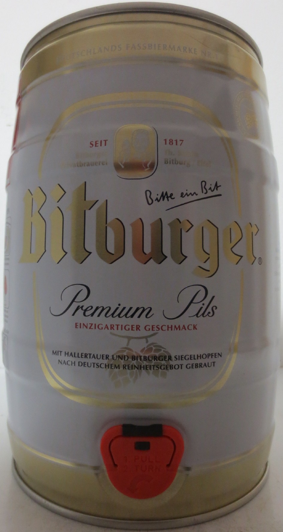 Bitburger Premium Pils EINZIGARTIGER GESCHMACK (5L) Nr.1 