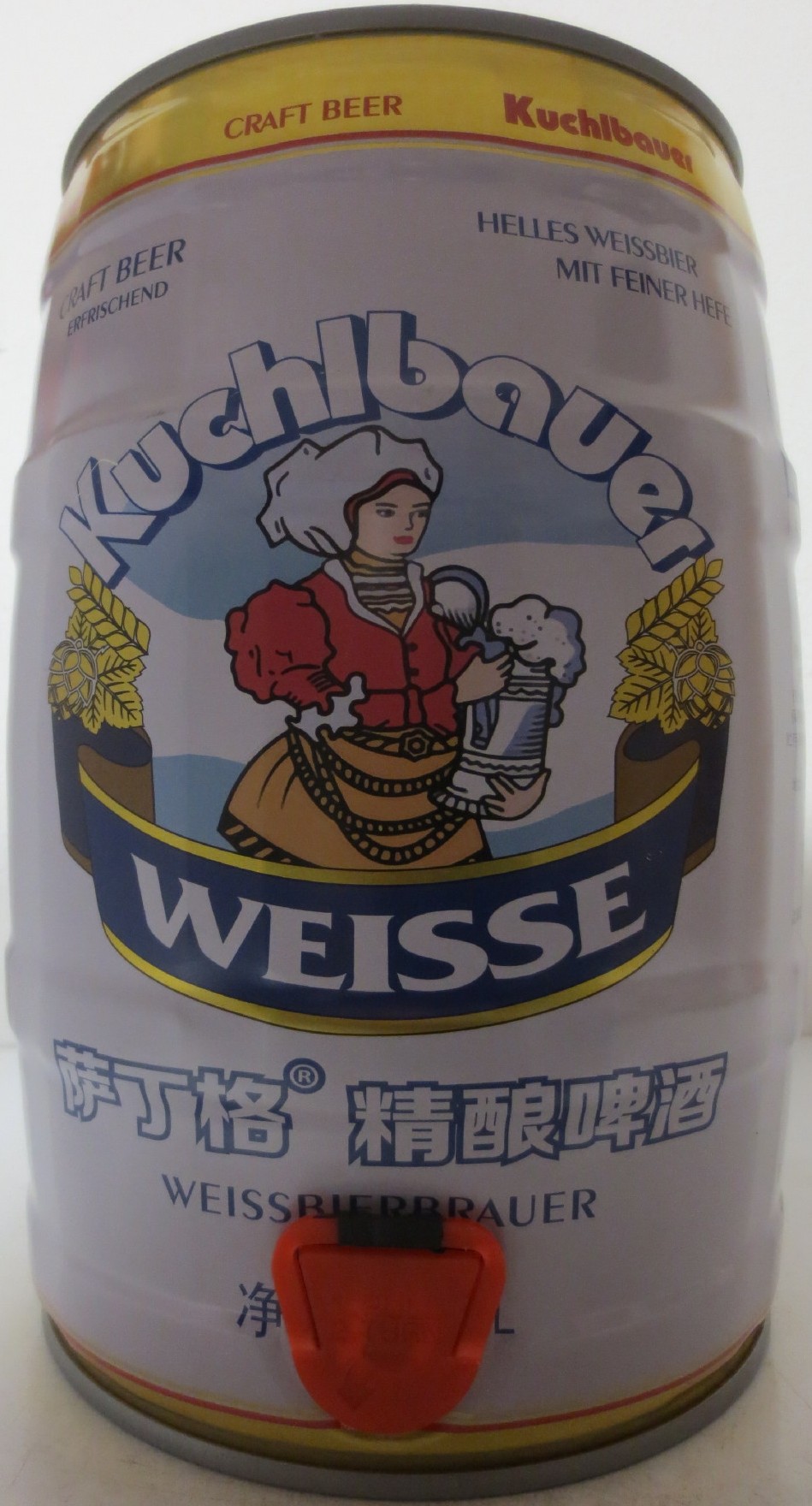 Kuchlbauer WEISSE WEISSBIERBAUER (5L) Nr.1 