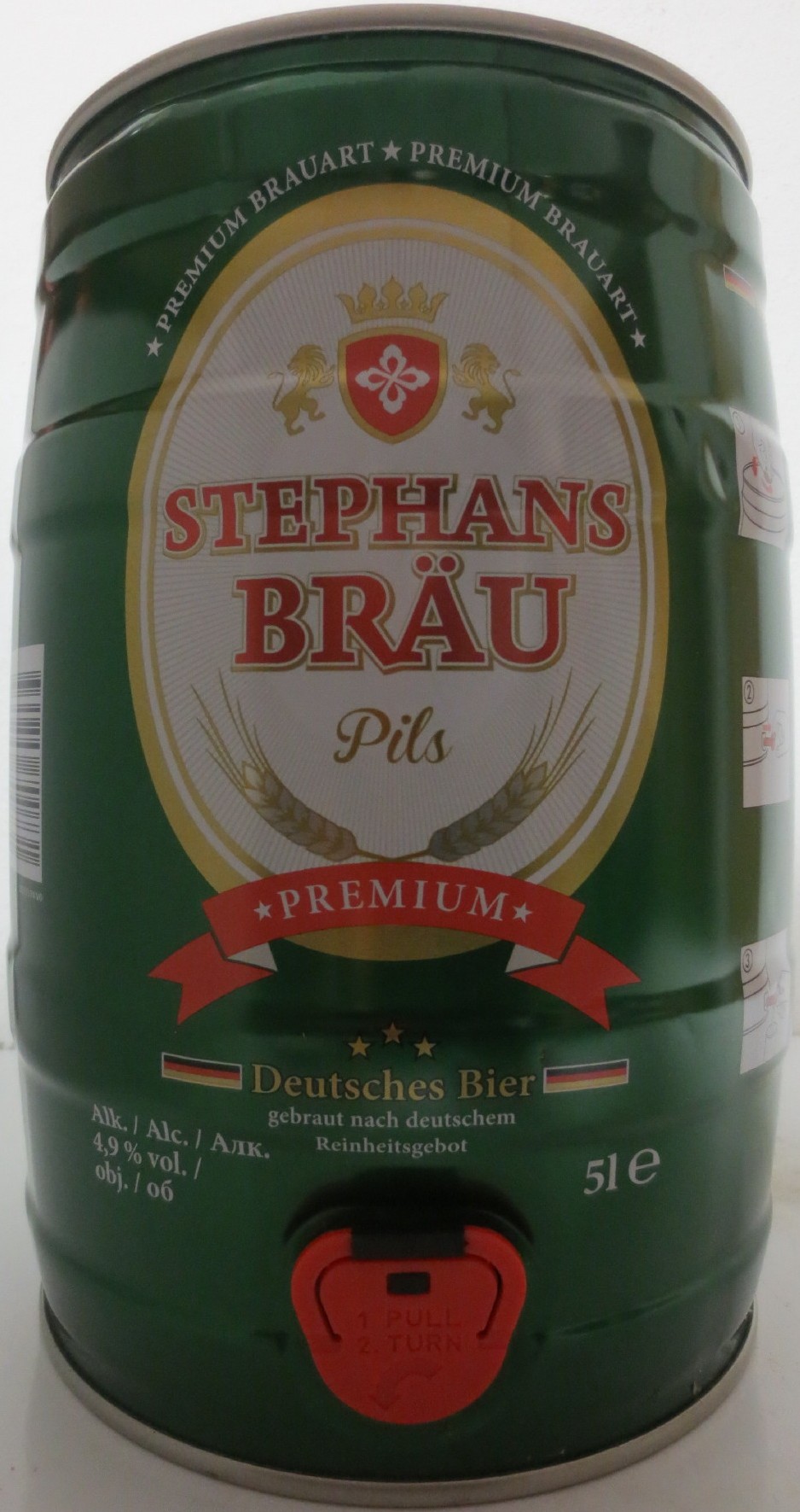 STEPHANS BRÄU Pils PREMIUM Deutsches Bier (5L) Nr.1 