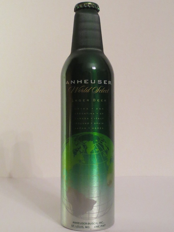 ANHEUSER World Select LAGER BEER Nr.50029