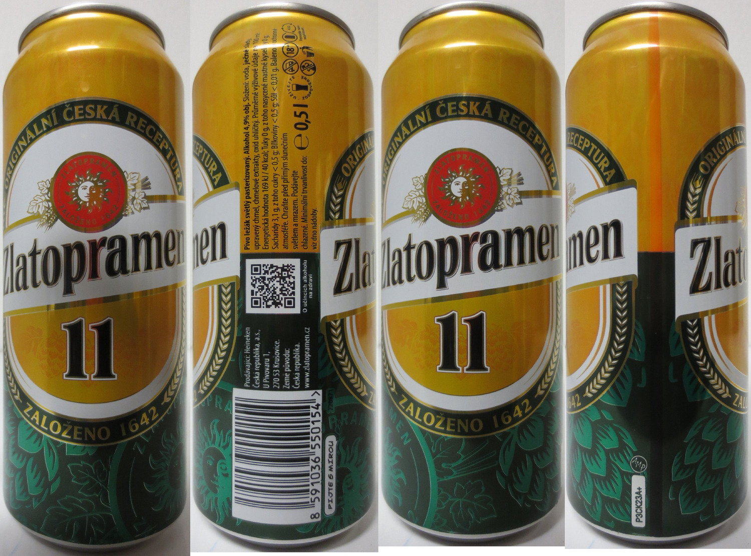 Zlatopramen 11 (CZ) (50cl) (B/O) č.3 