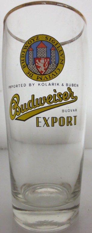 Budweiser BUDVAR EXPORT IMPORTED BY KOLARIK & BUBEN (0,5L) 
