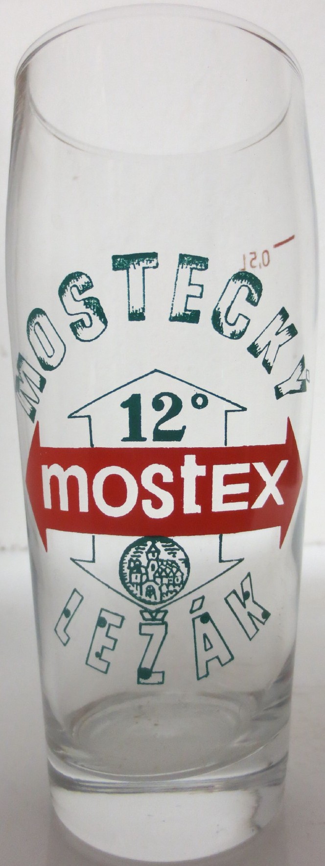 mostex 12° MOSTECKÝ LEŽÁK (0,5L) zelený