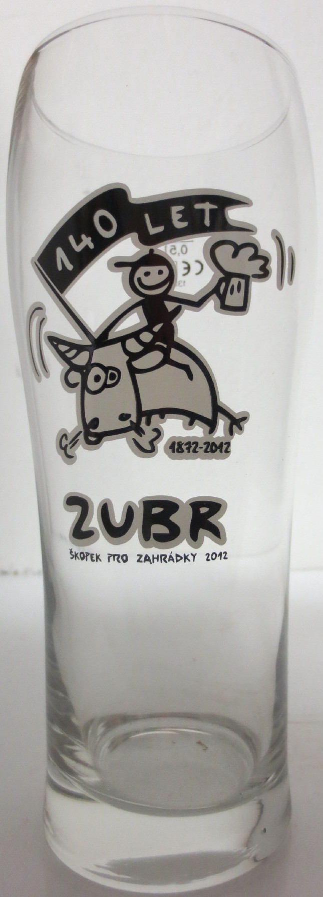 ZUBR ŠKOPEK PRO ZAHRÁDKY 2012 140 LET 1872-2012 (0,5L) 