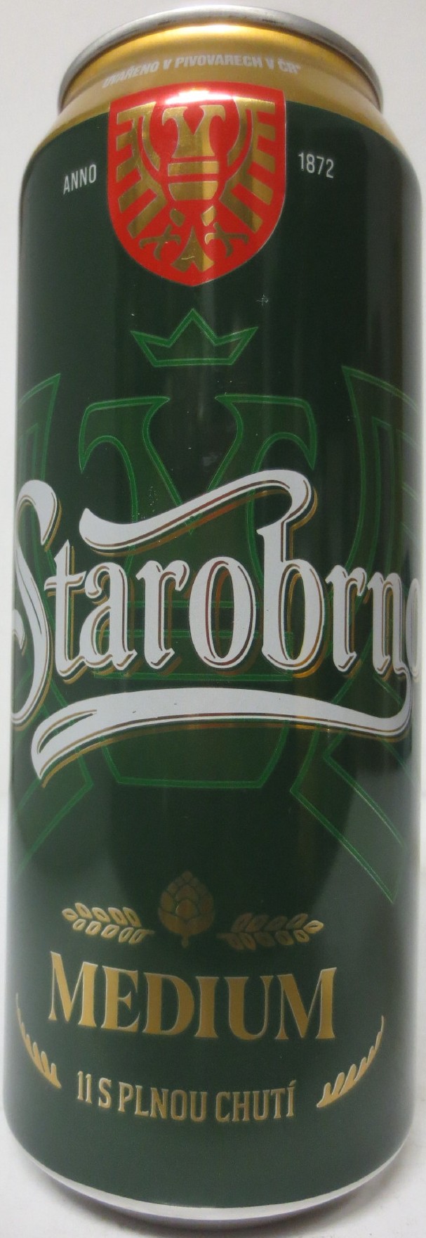 Starobrno MEDIUM S PLNOU CHUTÍ (50cl) (B/O) č.1 