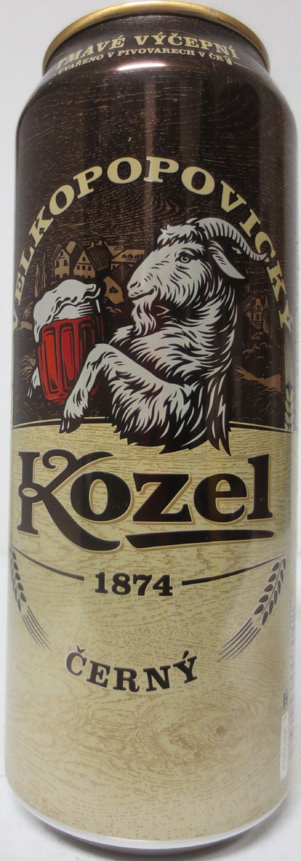 VELKOPOPOVICKÝ Kozel 1874 ČERNÝ (CZ) (50cl) (B/O) č.1 