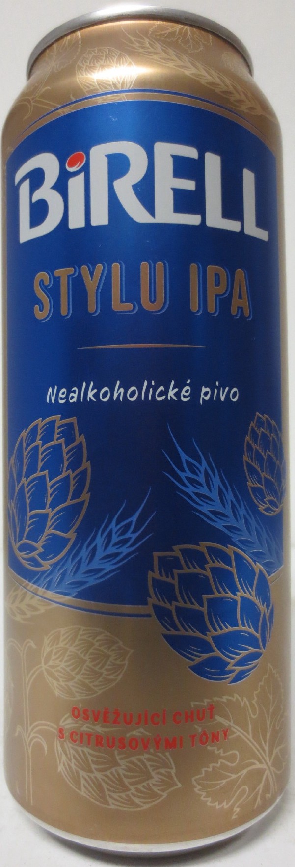 BIRELL STYLLU IPA Nealkoholické pivo OSVĚŽUJÍCÍ CHUŤ S CITRUSOVÝMI TÓNY (50cl) (B/O) č.1 