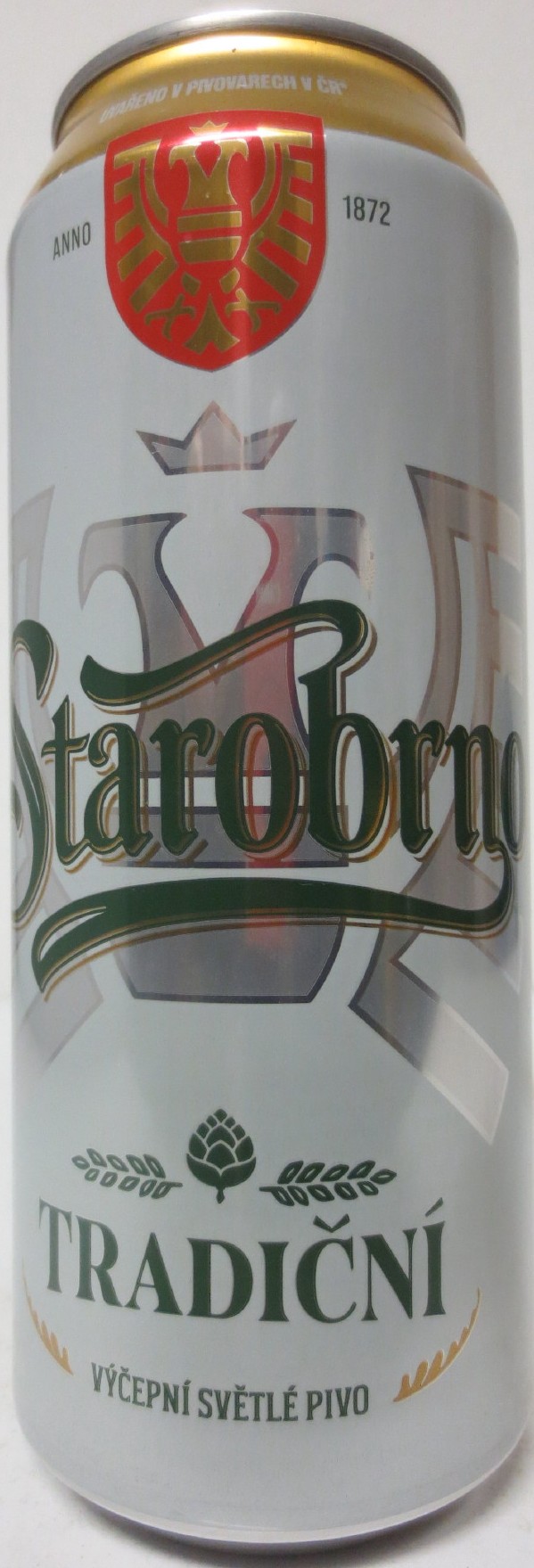 Starobrno TRADIČNÍ VÝČEPNÍ SVĚTLÉ PIVO (50cl) (B/O) č.1 