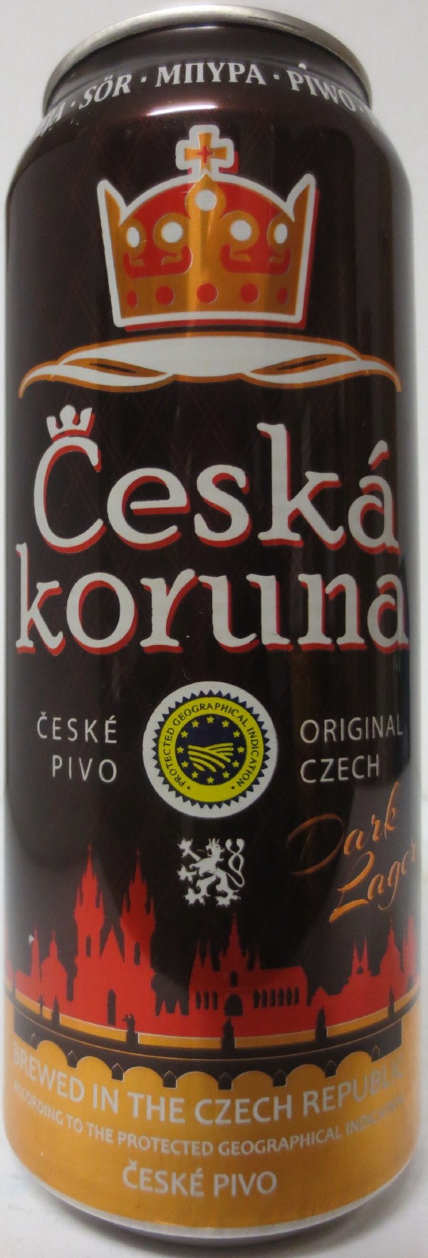 Česká koruna ČESKÉ PIVO ORIGINAL CZECH (RU) (50cl) (B/O) č.1 
