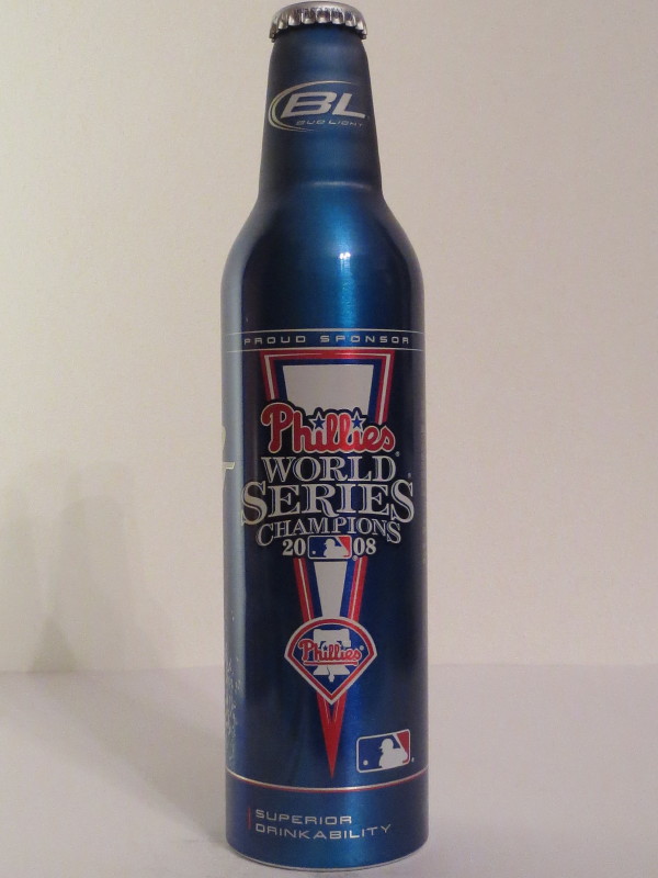 BUD LIGHT BEER Phillies WORLD SERIES CHAMPIONS 2008 Nr.501476