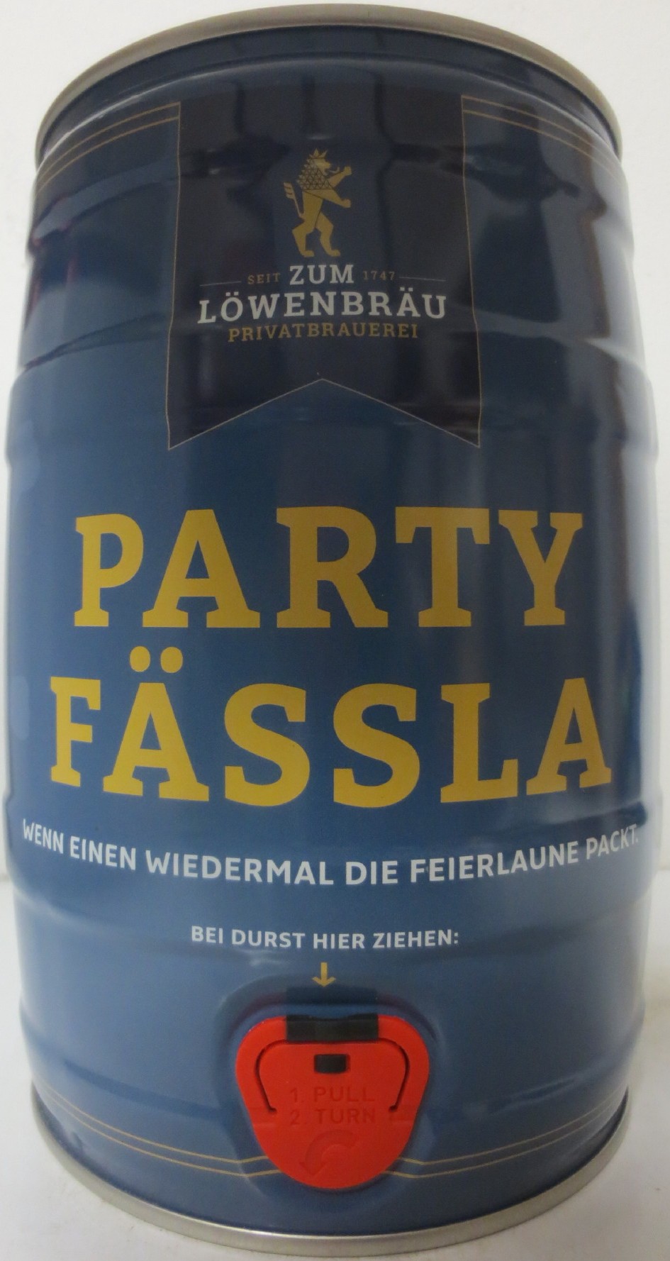 ZUM LÖWENBRÄU PARTY FÄSSLA (5L) Nr.1 