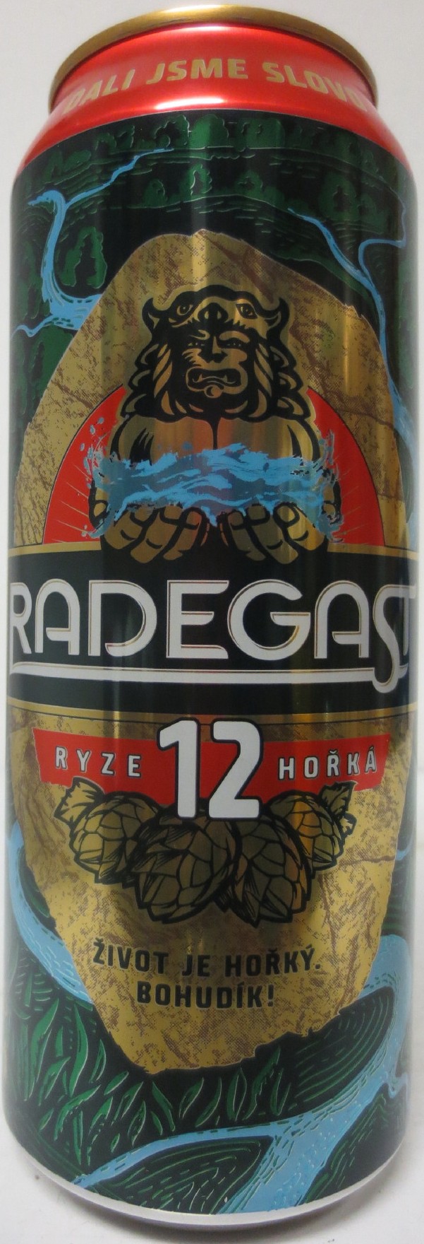 RADEGAST RYZE HOŘKÁ 12 DALI JSME SLOVO VRÁTÍME VOD KRAJINĚ BOJ O VODU 2030 (50cl) (B/O) č.1 