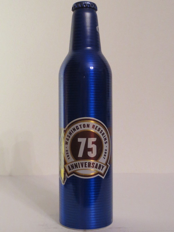 BUD LIGHT BEER WASHINGTON REDSKINS 75 ANNIVERSARY Nr.501138