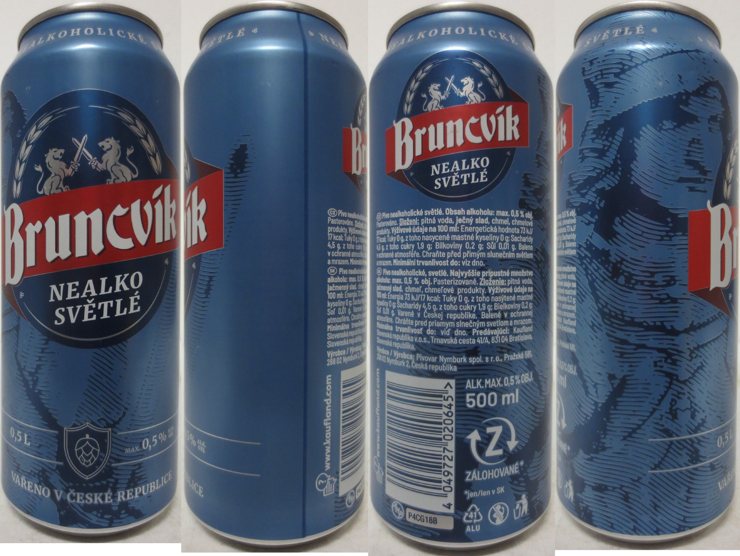 Bruncvík NEALKO SVĚTLÉ (CZ) (50cl) (B/O) č.1 