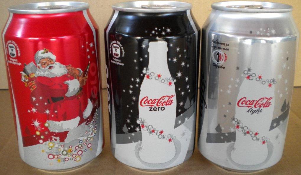 Xmas set from GREECE (3 cans) (33cl) (AF/O) 