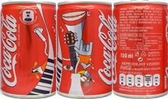 Coca Cola promo can from CZECH REPUBLIC (15cl) (B/O)