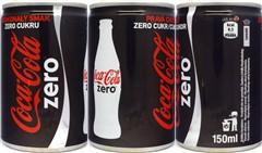 Coca Cola zero ZERO CUKRU promo can from CZECH REPUBLIC (15cl) (B/O)