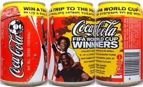 Coca Cola FIFA WORLD CUP WINNWERS can from BOTSWANA (34cl) (B/O)
