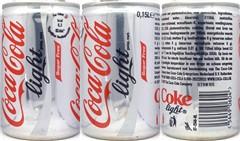 Coca Cola light Coke light can from NETHERLANDS (15cl) (B/O) 