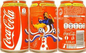 Coca Cola EURO 2008 WIN can from NETHERLAND (33cl) (B/O) 
