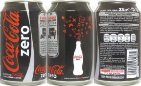 Coca Cola zero Á GAGNER from FRANCE (33cl) (B/O)