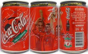 Coca Cola www.cokefotball.mweb.co.th can from THAILAND (32,5cl) (AF/O) 