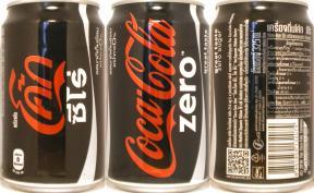 Coca Cola zero can from THAILAND (32,5cl) (B/O) Nr.1 