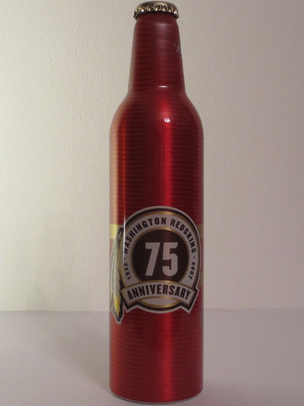 Budweiser WASHINGTON REDSKINS 75 ANNIVERSARY Nr.501134