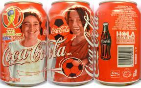 Coca Cola Coke MR 2002 FIFA WORLD CUP KOREA JAPAN HOLA can from MEXICO (35,5cl) (B/O) 