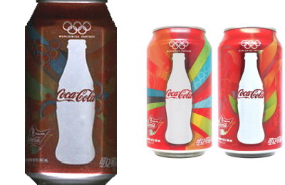 Coca Cola Olympic Games Beijing 2008 set from VENEZUELA (3 cans) (35,5cl) (B/O) 