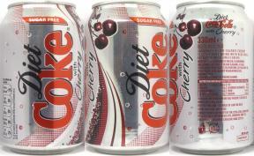 Coca Cola Diet Coke with Cherry SUGAR FREE can from UNITED KINGDOM (33cl) (B/O) 