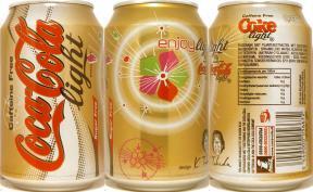 Coca Cola light Caffeine Free Sugar Free can from NETHERLAND (33cl) (B/O) 