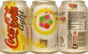 Coca Cola light lemon Sugar Free can from NETHERLAND (33cl) (B/O) 