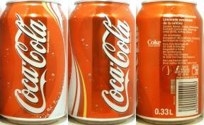 Coca Cola Coke can from SWITZERLAND (33cl) (AF/O) 
