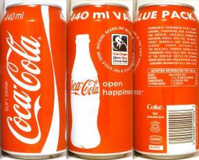 Coca Cola CYCLETOUR 440ml VALUE PACK from SOUTH AFRICA (44cl) (B/O) 