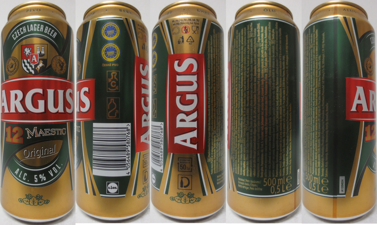ARGUS 12 MAESTIC Original (50cl) (B/O) č.3